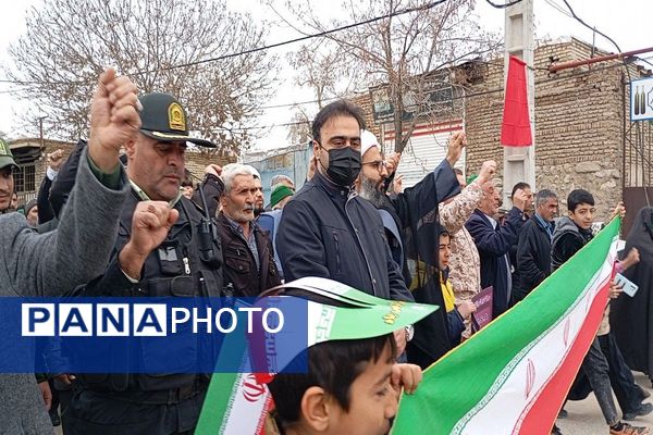 راهپیمایی یوم‌الله ۲۲بهمن ماه،  سالگرد ۴۷سالگی انقلاب اسلامی در شهر بار