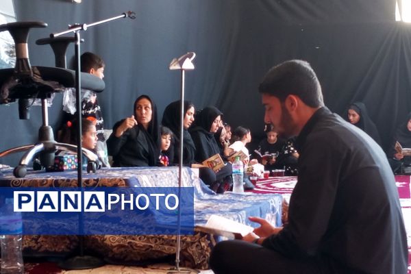 سوگواری سیدالشهدا در دبستان تربیت نصیر شهر