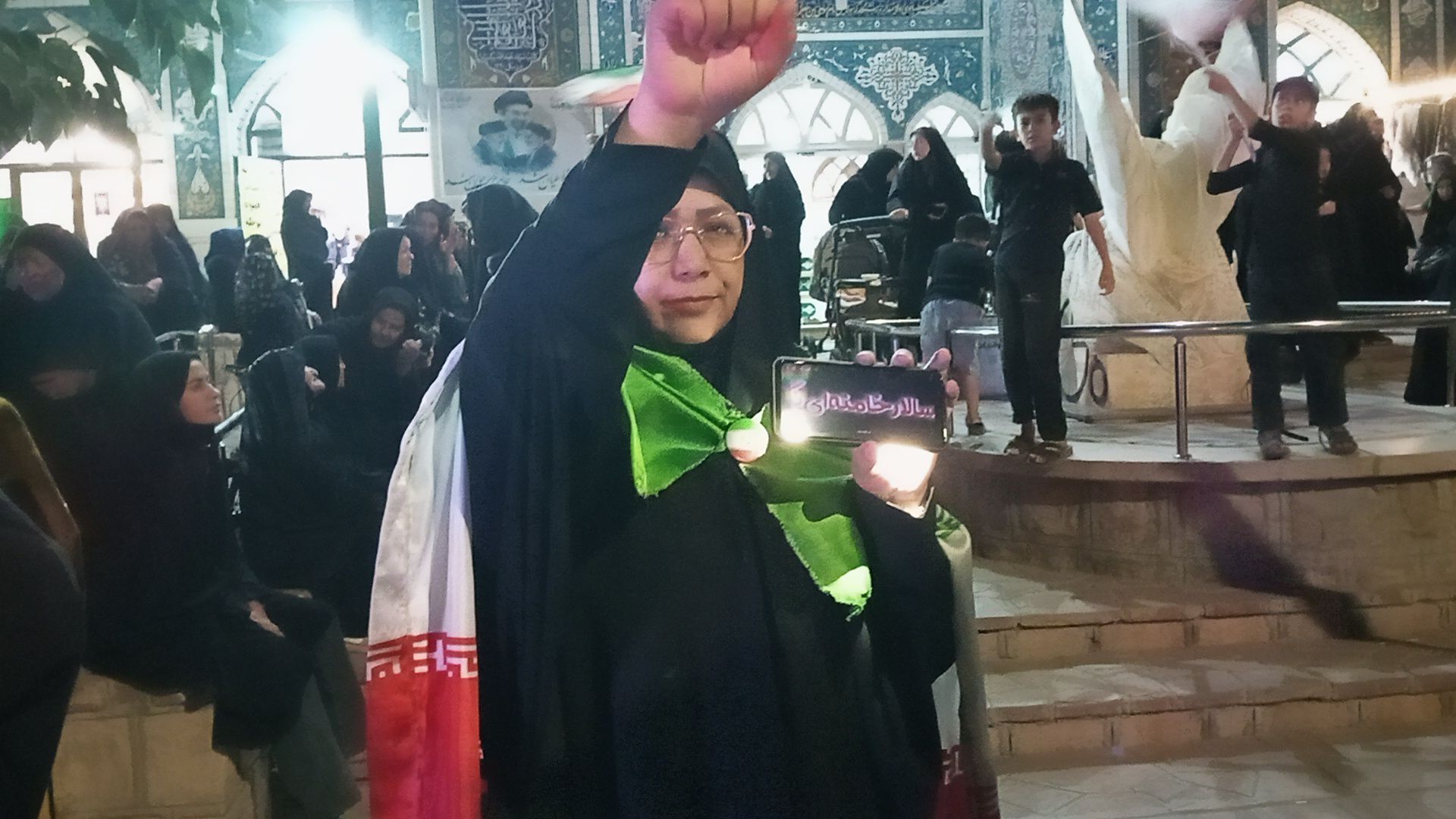 مراسم عزاداری شب هشتم ماه محرم الحرام