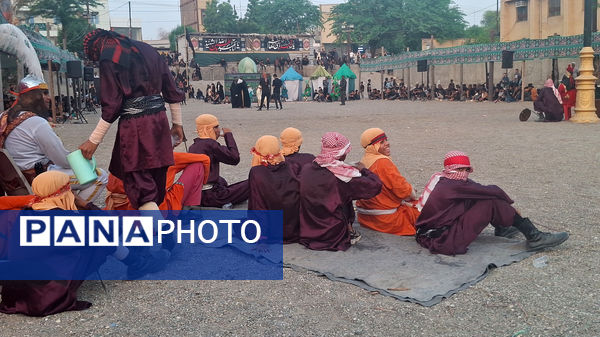 آیین سنتی تعزیه‌خوانی روز عاشورا در میناب 