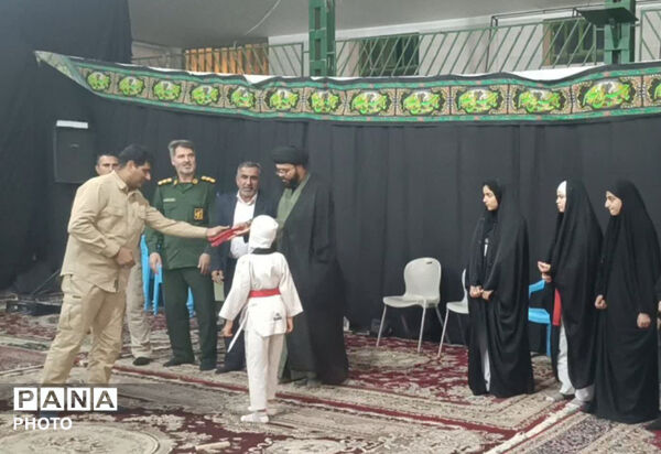 جشن اهدا و ارتقای کمربند تکواندوکاران باشگاه یزدان شهرستان خاتم