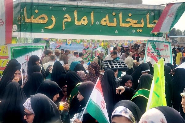 حضور پرشور مردم میناب در راهپیمایی ۲۲ بهمن