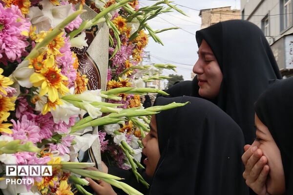 قرچک میزبانِ پیکر خادمِ شهید 