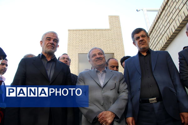 افتتاح دبیرستان راهنمایی مرتاض با حضور وزیر آموزش و پرورش