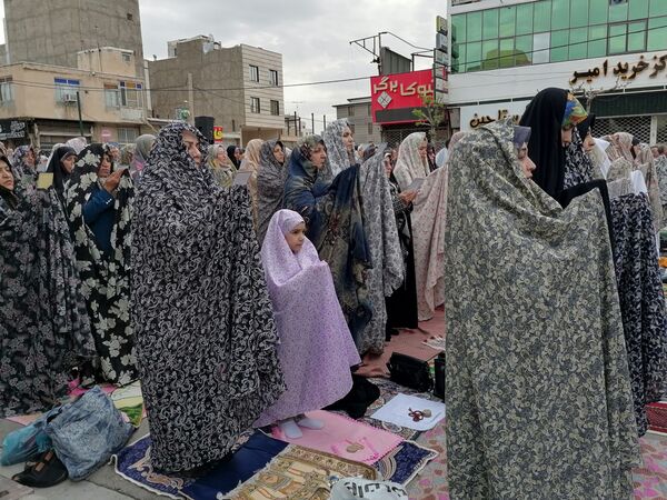  نماز عید فطر در شهرستان آبیک