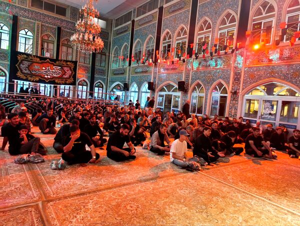 برگزاری مراسم عزاداری ابا عبدالله الحسین (ع) در تکیه ابوالفضلی 