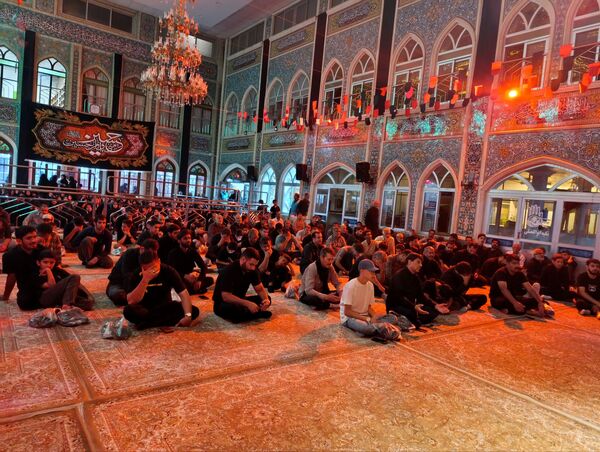 برگزاری مراسم عزاداری ابا عبدالله الحسین (ع) در تکیه ابوالفضلی 