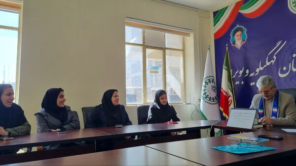 نشست نمایندگان مجلس دانش‌آموزی با رئیس سازمان دانش آموزی کهگیلویه و بویراحمد