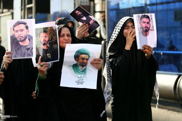 مراسم تشییع پیکر مطهر رهبر شهید انقلاب در تهران - 4