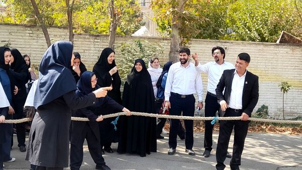 اختتامیه طرح «میدان پویا» در مدرسه استثنایی نابینایان پویا