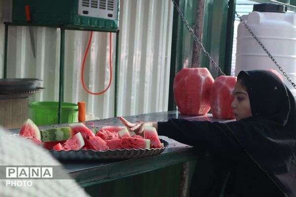 پای کار زائر؛روایت خدمت بی چشمداشت موکب داران در مسیر مشهد
