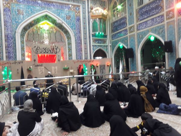 عزاداری دهه دوم فاطمیه در تکیه ابوالفضلی 