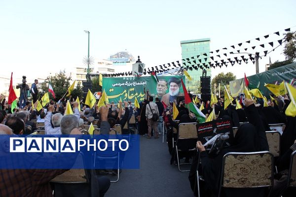 مردم استان البرز جنایت بزرگ رژیم صهیونیستی را علیه شهیدان مقاومت محکوم کردند