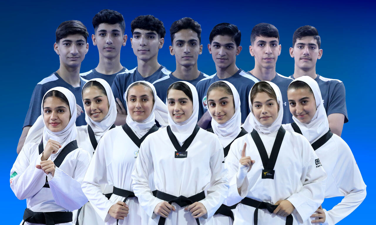 نایب قهرمانی آینده‌سازان تکواندو ایران در قاره کهن
