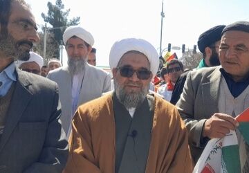 مردم در روز قدس، فریاد مظلومانه مردم فلسطین را به گوش جهان می‌رسانند
