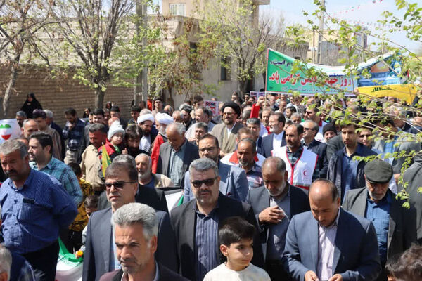 جلوه های از راهپیمایی روز قدس در کهک، جعفریه و روستای صرم قم