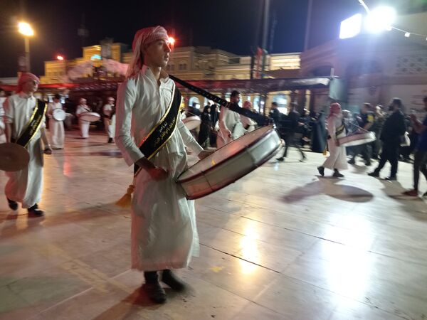 عزاداری هیات بنت الحسین (ع) در حرم بانوی کرامت 