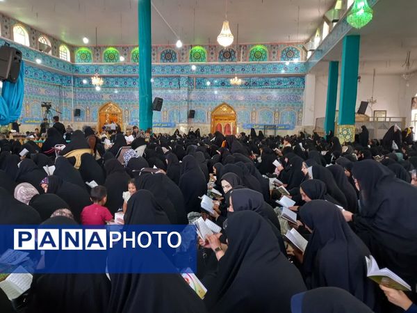 مراسم روح بخش دعای پرفیض عرفه در آستان مقدس حضرات سیدان الکریمان (ع)