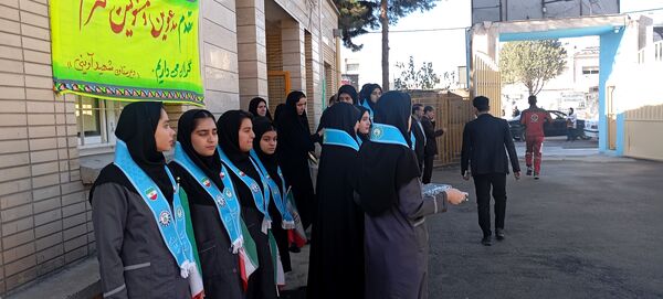 برگزاری بیست و هفتمین مانور سراسری زلزله در استان ایلام 