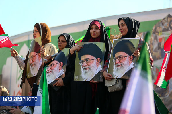 راهپیمایی محکومیت اقدامات تروریستی آمریکا و رژیم صهیونیستی علیه ملت ایران