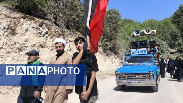 پیاده‌روی حرم تا حرم جاماندگان اربعین 