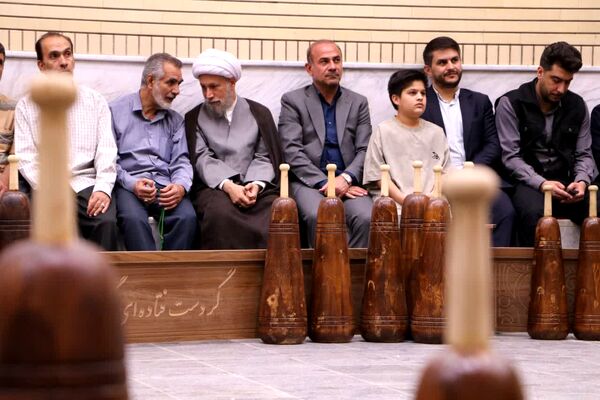 آیین افتتاح زورخانه مهدیه شهدا در شیراز