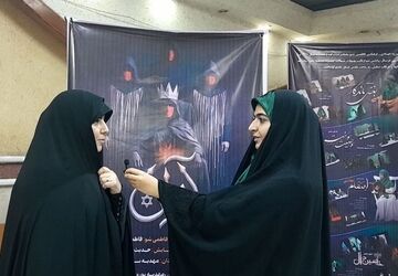 کار نمایش آفِلین از صفر تا صد به دست دختران فاطمی شو انجام شد