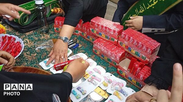 موکب دانش آموزی ،جلوه ای از عشق حسینی