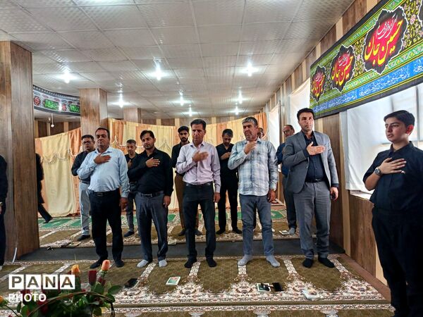 آیین سوگواری در آموزش و پرورش حاجی‌آباد