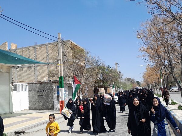 مردم کوهنانی در روز قدس صدای وحدت و مقاومت در برابر ظلم را سر دادند