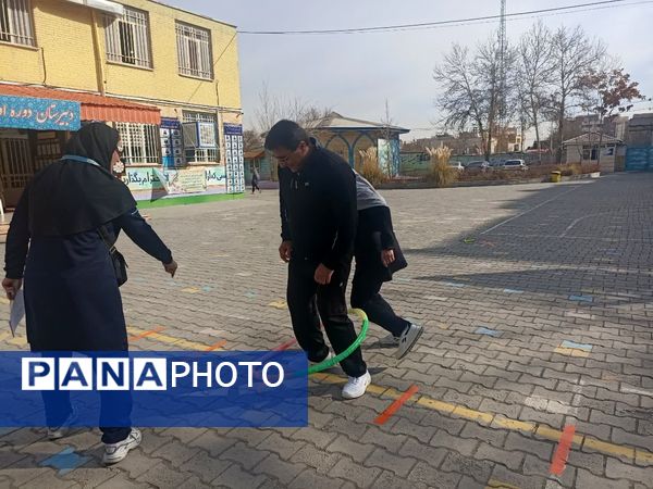 مسابقات ورزشی پدر دختری به مناسبت روز پدر