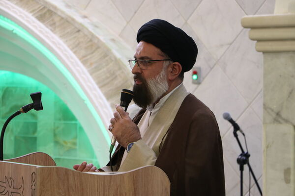 مراسم بزرگداشت شهدای خدمت در مسجد جامع شهرستان آباده 