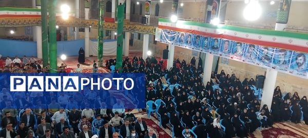 یادواره شهدا در منطقه لاران