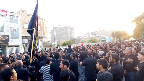 عزاداری عصر عاشورا در هیئت قوژد