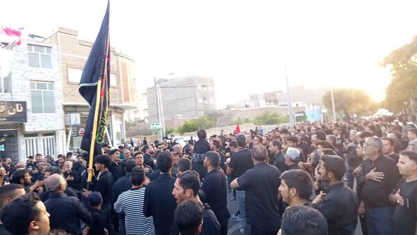 عزاداری عصر عاشورا در هیئت قوژد