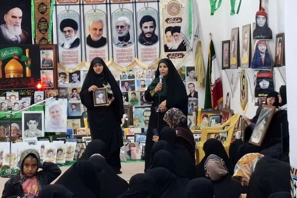 گرامیداشت یاد و خاطره شهدا در موقوفه «سعدالحکما» کهک