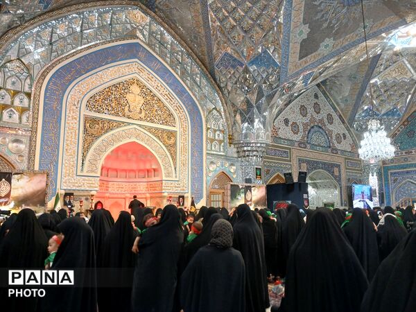 در حریم کوچکترین سرباز کربلا