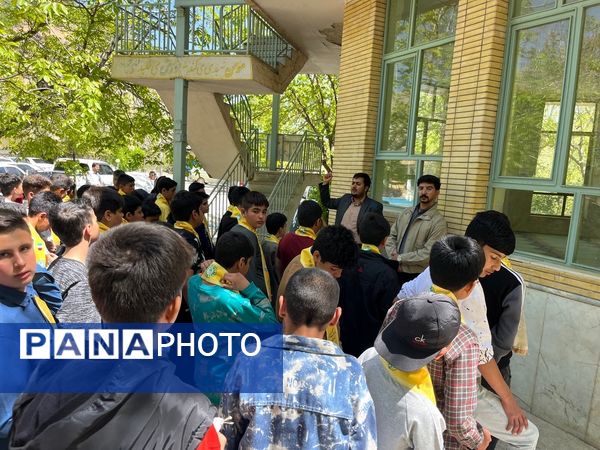پیش اردوی شهرستانی دانش‌آموزان پیشتاز ناحیه یک شهرکرد