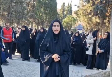 تشییع باشکوه پیکر مطهر شهید سرگرد ابوالفضل عرب در گالیکش