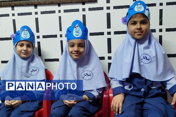 جشن آب در مدرسه سحر 