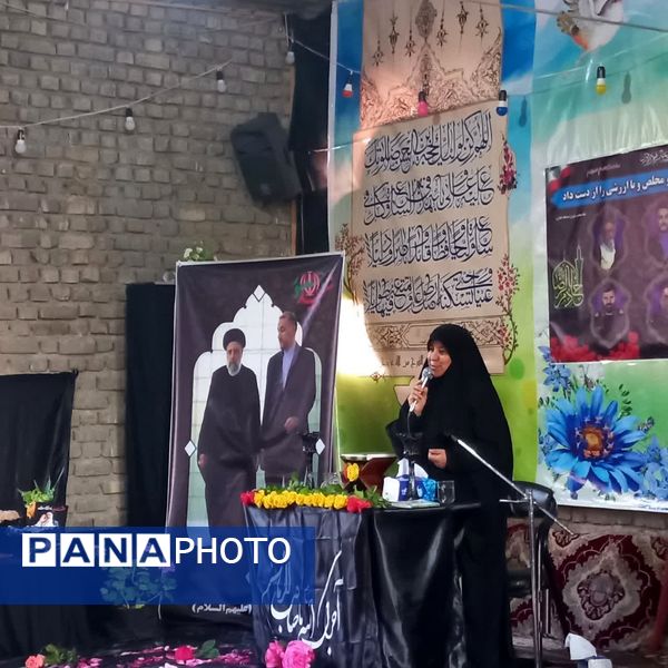 مراسم عزاداری شهدای خدمت در شهرستان فاروج 