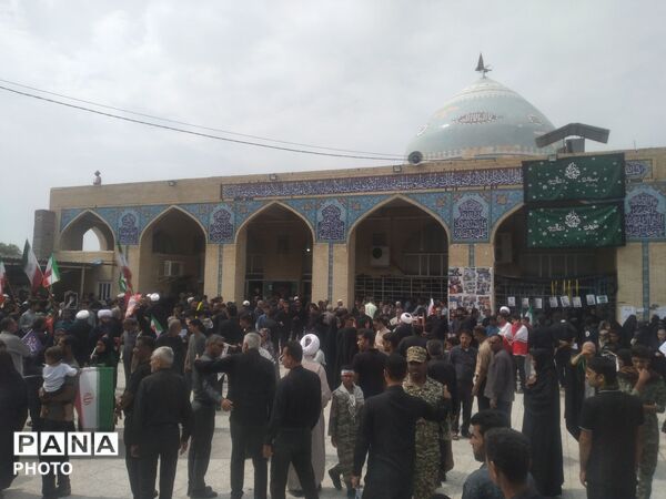 راهپیمایی روز قدس در میناب