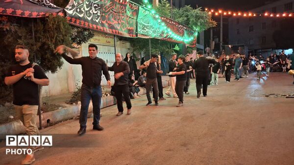  آیین عزاداری شب عاشورا در شهرستان نظرآباد