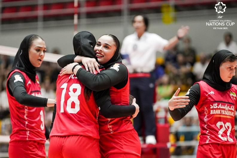 ملت‌های آسیا؛ هتریک بانوان والیبالیست ایران با شکست فیلیپین