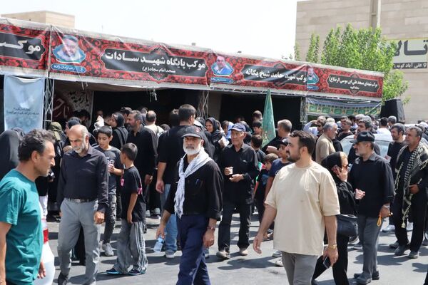مراسم پیاده‌روی جاماندگان اربعین در محمدشهر کرج