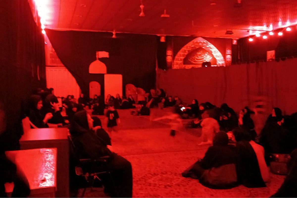 مراسم عزاداری شهادت امام حسن مجتبی (ع) و یادبود ذاکر فقید هیئت، شهید اقتدار بهزاد کاشفی در شهرستان ملارد