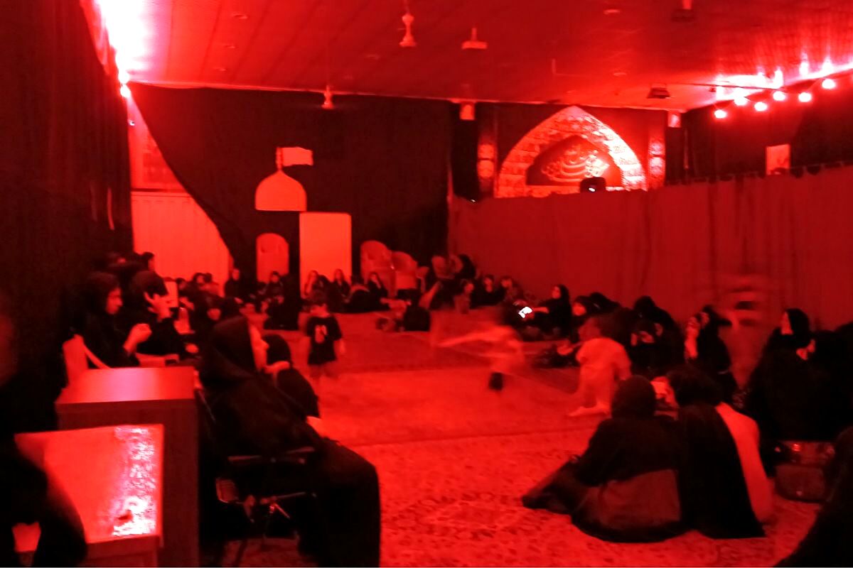 مراسم عزاداری شهادت امام حسن مجتبی (ع) و یادبود ذاکر فقید هیئت، شهید اقتدار بهزاد کاشفی در شهرستان ملارد