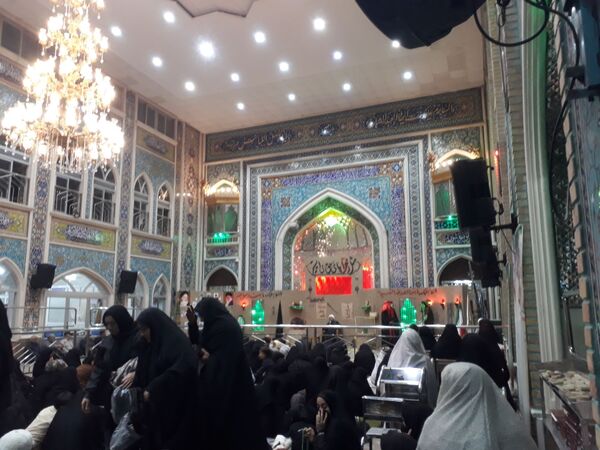 عزاداری دهه دوم فاطمیه در تکیه ابوالفضلی 
