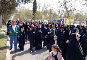 طنین مردمان شهرستان مرزی پارس‌آباد بار دیگر نیز نشان از حمایت و پایداری است