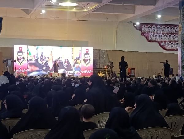 مراسم اربعین شهدای اقتدار دارالمومنین کاشان 